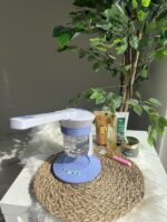 ⁦جهاز البخار 2*1 يحتوي على قطعتين ( فيشل للوجه + وحمام بخار للشعر ) من براند كيوت⁩ - الصورة ⁦7⁩