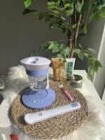 ⁦جهاز البخار 2*1 يحتوي على قطعتين ( فيشل للوجه + وحمام بخار للشعر ) من براند كيوت⁩ - الصورة ⁦8⁩