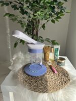 ⁦جهاز البخار 2*1 يحتوي على قطعتين ( فيشل للوجه + وحمام بخار للشعر ) من براند كيوت⁩ - الصورة ⁦9⁩