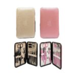 مجموعة العناية الإحترافية للأظافر مع حقيبة فاخره -18قطعة تهتم بجمال اظافرك - من براند كيوت