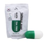 صابونة الكبسوله من فل سكن بالشاي الاخضر والجلوتا