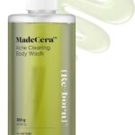 غسول الجسم لإزالة حب الشباب من سكينركس لاب للبشرة الحساسة 🌿🍃 - مدسيرا ٣٠٠ جرام