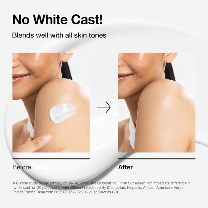 ⁦واقي الشمس أنوا زيرو كاست بلمسة مرطّبه SPF50+ / PA+++⁩ - الصورة ⁦4⁩